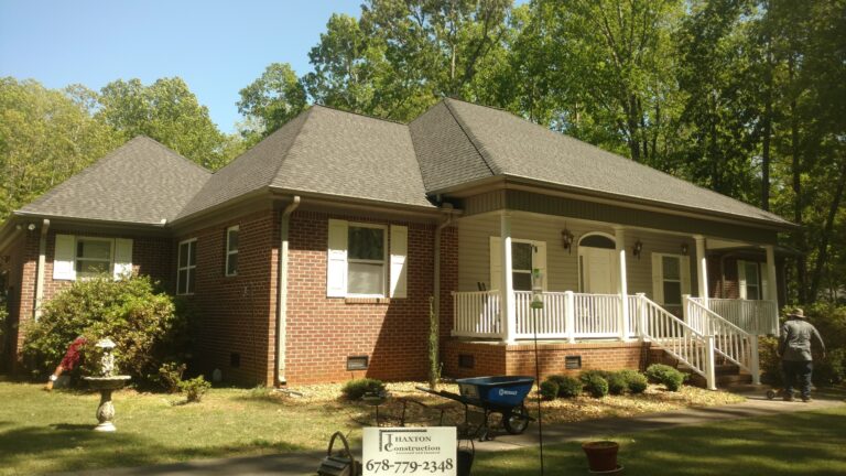 Newly Constructed Residential Roof - Thaxton Roofing
