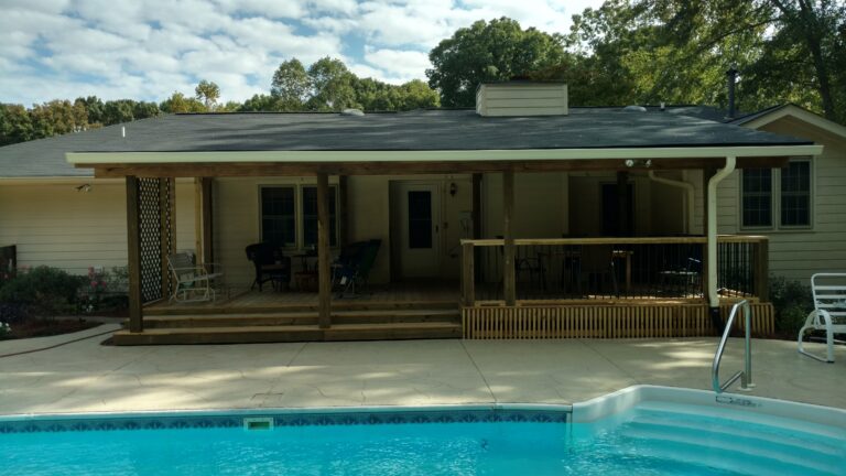 Flat Roof Installed by Thaxton Roofing