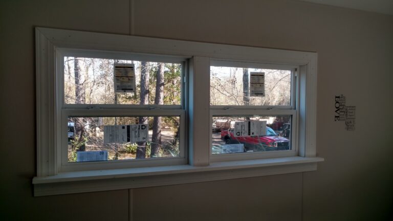 Window replaced by Thaxton Roofing