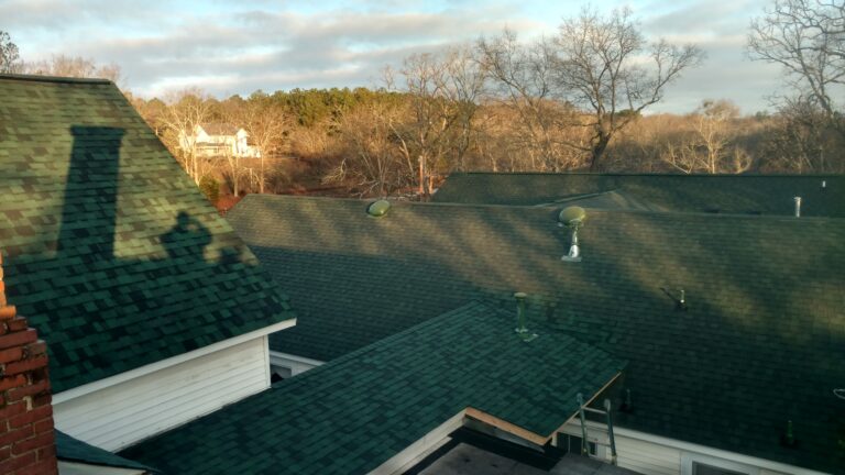 An Asphalt Shingles Roof Repaired by Thaxton Roofing