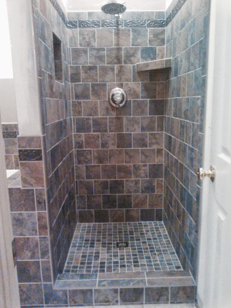 Bathroom improvement project by Thaxton Roofing